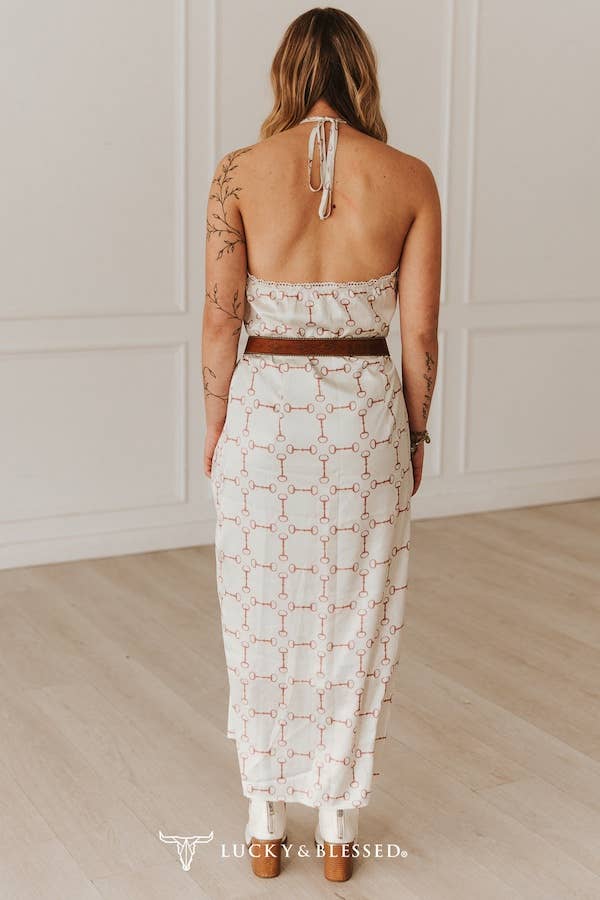 Bit Halter Dress