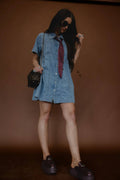 Rodeo Muse Denim Shirt Dress