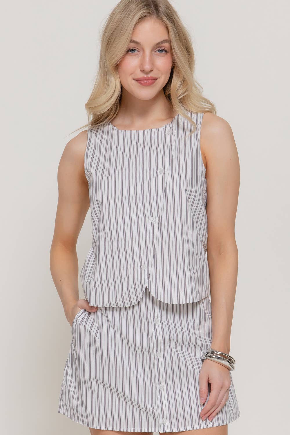 Poplin Vest