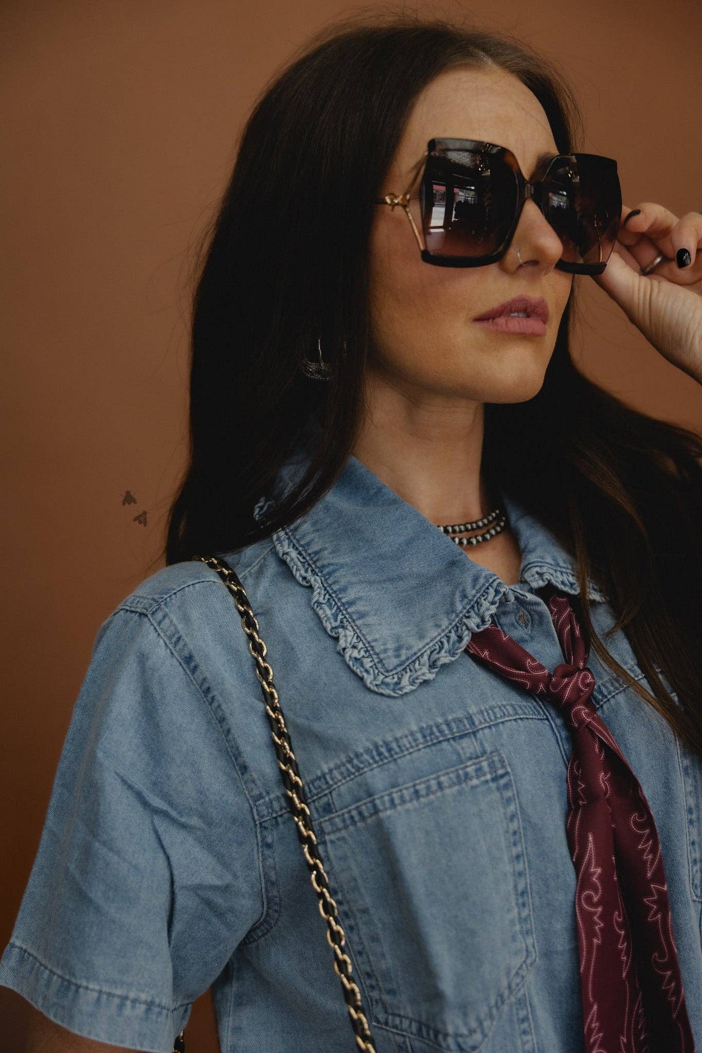Rodeo Muse Denim Shirt Dress