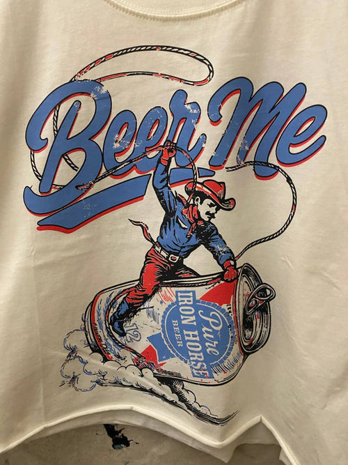 Beer Me Rodeo Tee