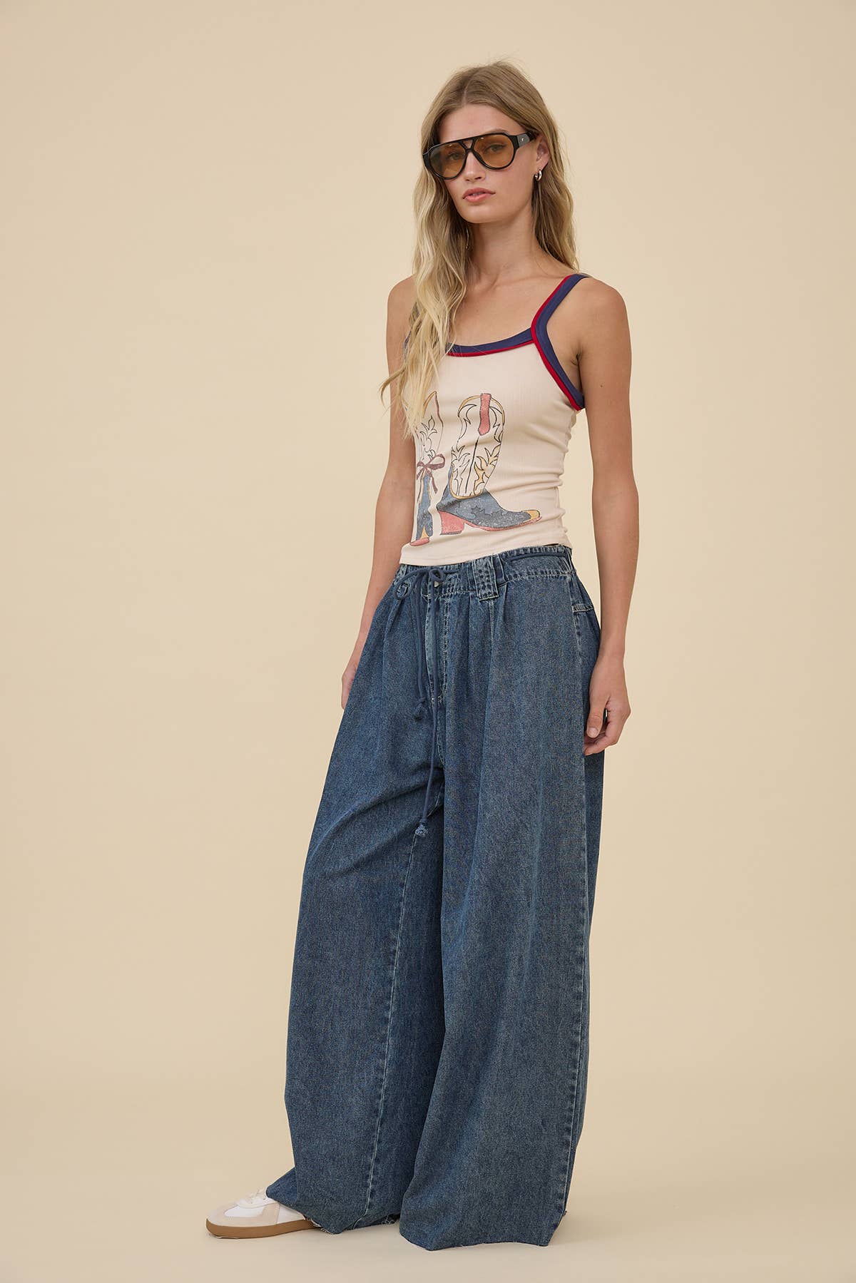 Vintage Boots Tank