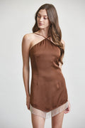 Mocha Muse Satin Mini